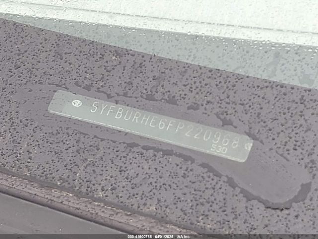 5YFBURHE6FP220968 Toyota 2zr-fe