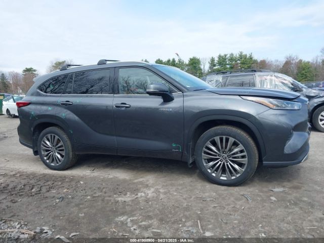 5TDEBRCH1LS014092 Toyota Highlander Hybrid Platinum