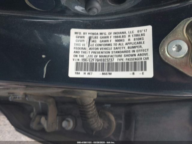 19XFC2F76HE023237 Honda CIVIC EX