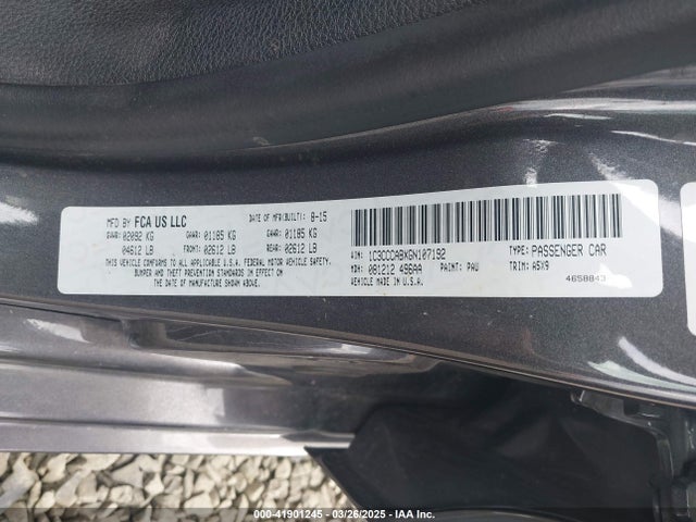 1C3CCCABXGN107192 Chrysler 200 Limited