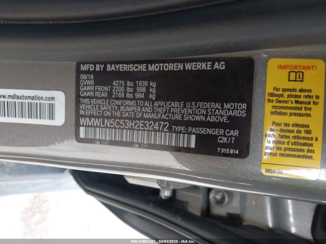 2017 MINI CLUBMAN WMWLN5C53H2E32472 Photo 8