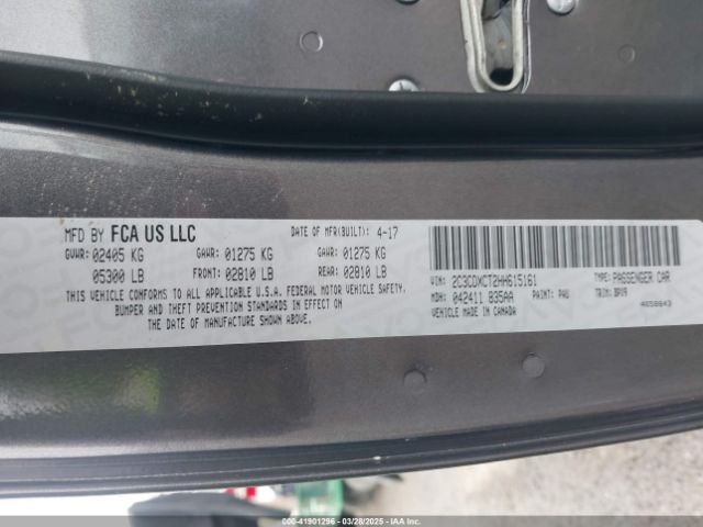 2C3CDXCT2HH615161 Dodge Charger