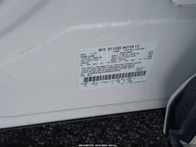 2022 FORD EDGE 2FMPK4G93NBA05649 Photo 8