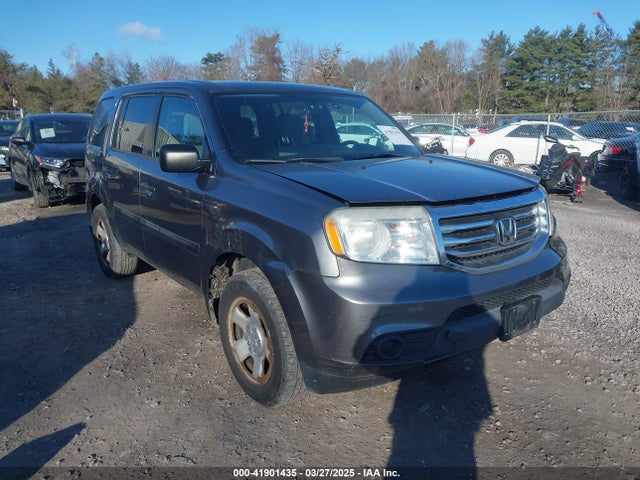 Продажа на аукционе авто 2013 Honda Pilot Lx, vin: 5FNYF4H25DB073872, номер лота: 41901435