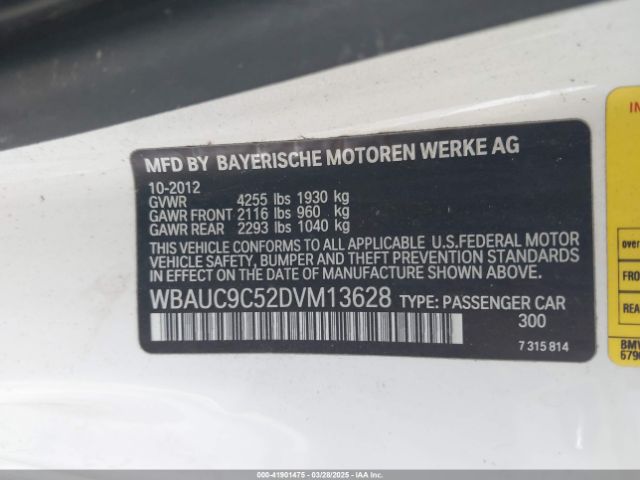 2013 BMW 135I WBAUC9C52DVM13628 Photo 8