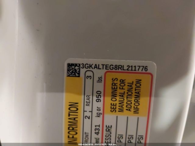 3GKALTEG8RL211776 GMC Terrain Awd Sle