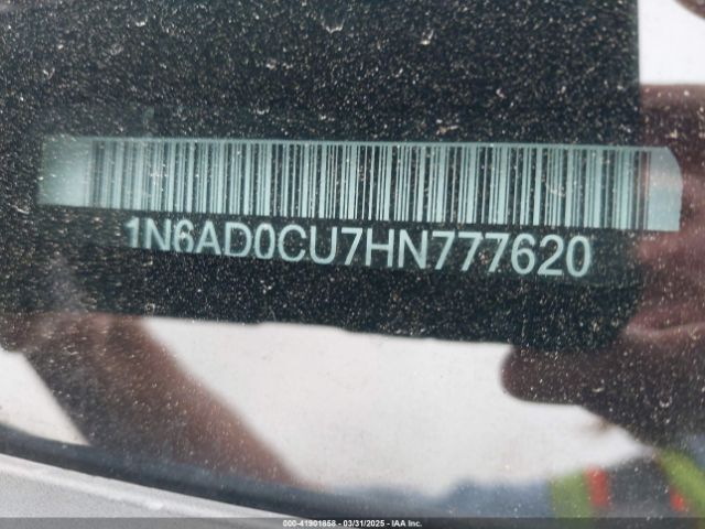 1N6AD0CU7HN777620 Nissan Frontier Sv
