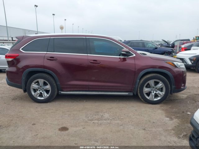5TDYZRFH1KS299928 Toyota Highlander Limited