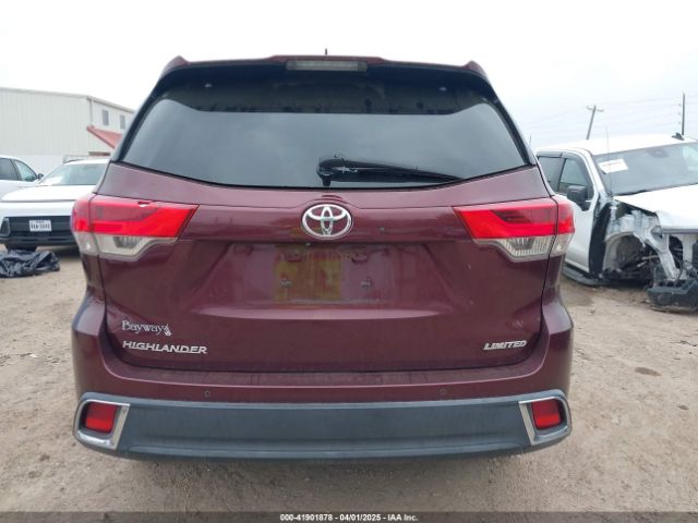 5TDYZRFH1KS299928 Toyota Highlander Limited