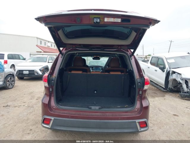 5TDYZRFH1KS299928 Toyota Highlander Limited