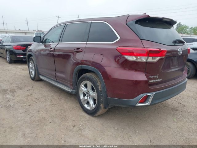 5TDYZRFH1KS299928 Toyota Highlander Limited