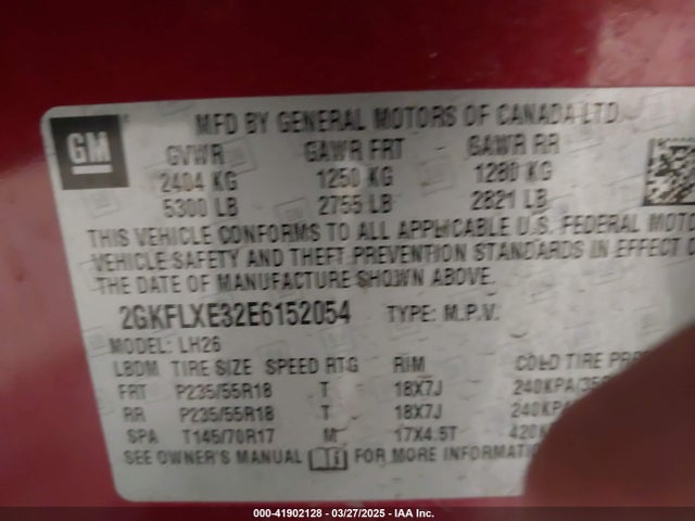 2GKFLXE32E6152054 GMC Terrain Slt-1