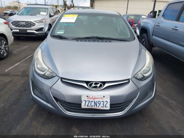 5NPDH4AE7GH785402 Hyundai ELANTRA SE