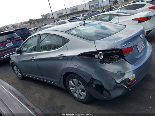 5NPDH4AE7GH785402 Hyundai ELANTRA SE