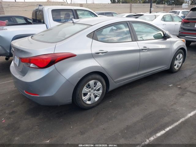 5NPDH4AE7GH785402 Hyundai ELANTRA SE