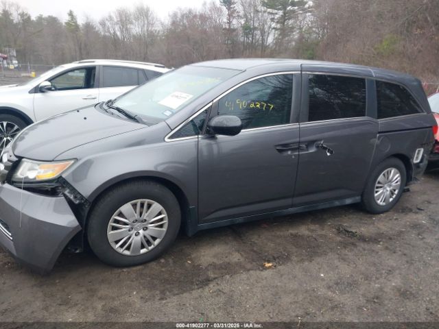 5FNRL5H2XEB009962 Honda ODYSSEY LX