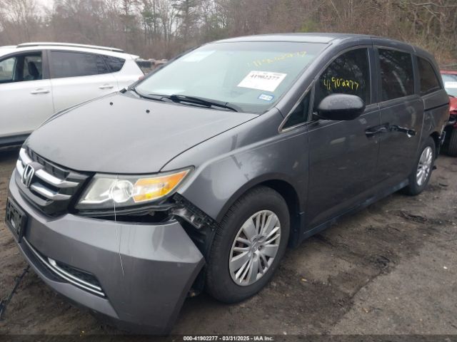 5FNRL5H2XEB009962 Honda ODYSSEY LX