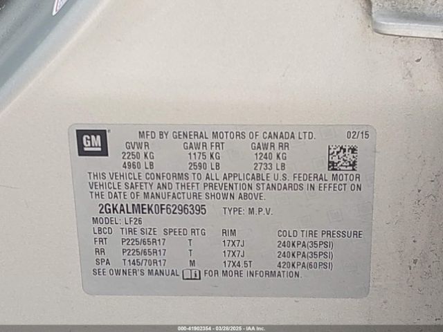 2GKALMEK0F6296395 GMC Terrain Sle-1