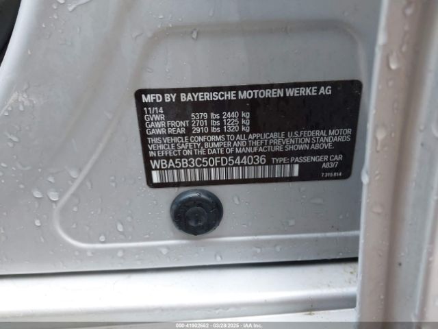 WBA5B3C50FD544036 BMW 535i Xdrive