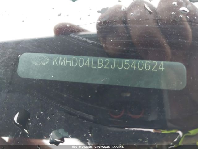 KMHD04LB2JU540624 Hyundai Elantra Sport