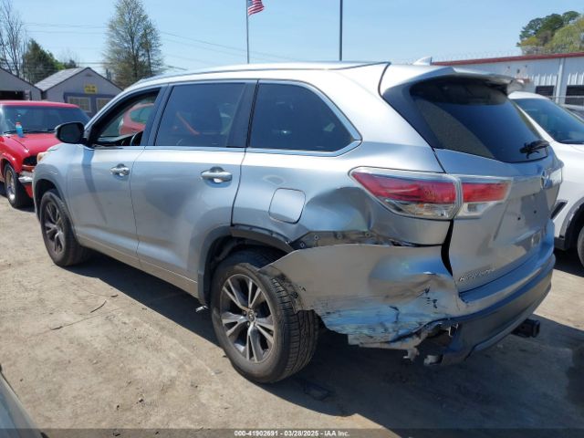 5TDKKRFH2GS149800 Toyota Highlander Xle V6