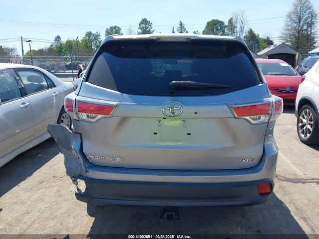 5TDKKRFH2GS149800 Toyota Highlander Xle V6