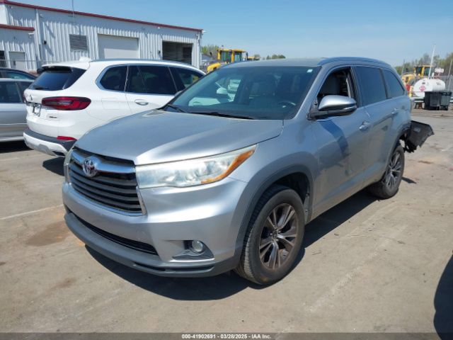 5TDKKRFH2GS149800 Toyota Highlander Xle V6
