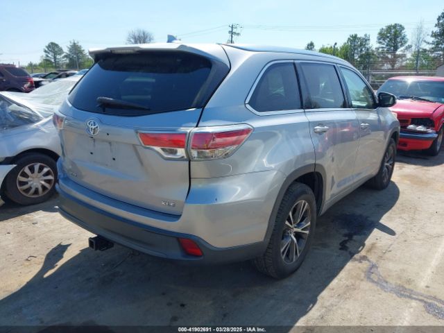 5TDKKRFH2GS149800 Toyota Highlander Xle V6