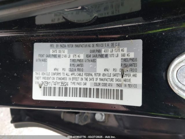 3MZBM1V74FM135624 Mazda Mazda3 I Touring