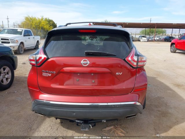 5N1AZ2MGXGN108809 Nissan MURANO SV
