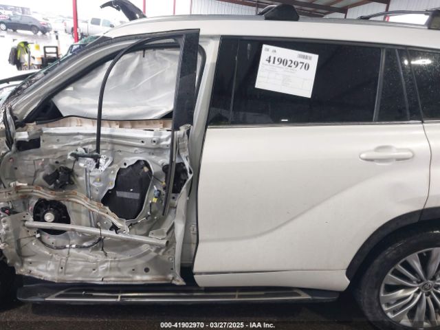 5TDFARAHXMS008108 Toyota Highlander Hybrid Platinum