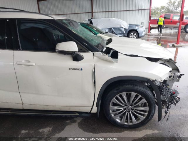5TDFARAHXMS008108 Toyota Highlander Hybrid Platinum