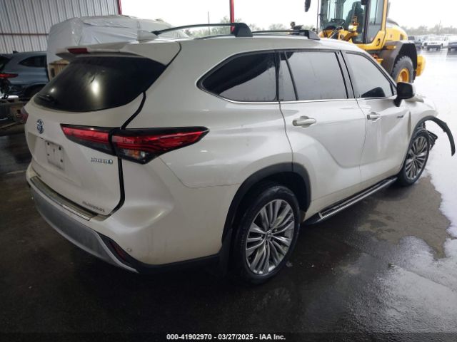 5TDFARAHXMS008108 Toyota Highlander Hybrid Platinum
