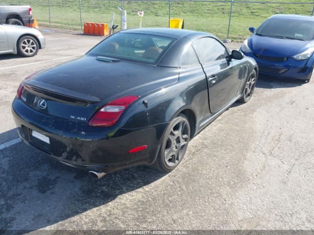 2006 LEXUS SC 430 JTHFN48Y869002112 Photo 3