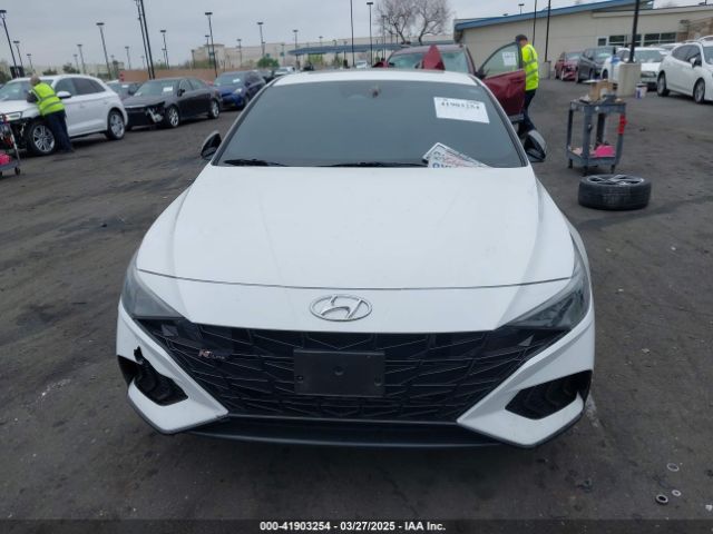 KMHLR4AF9NU243993 Hyundai Elantra N Line