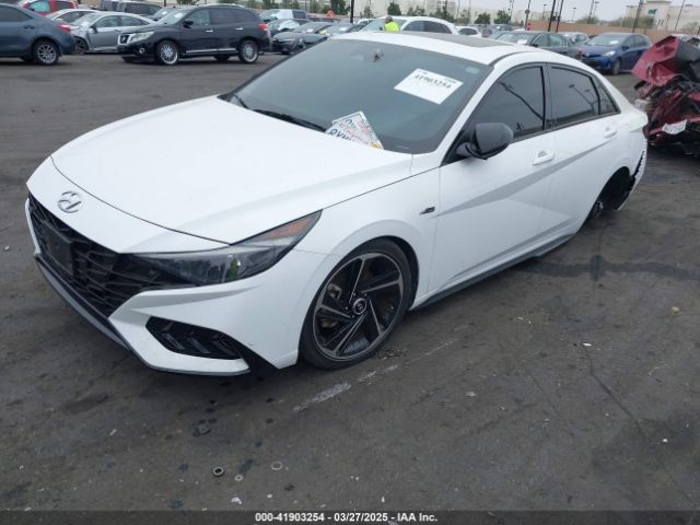 KMHLR4AF9NU243993 Hyundai Elantra N Line