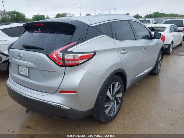 5N1AZ2MG4JN162503 Nissan Murano Platinum