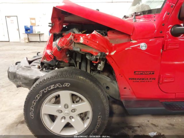 1C4HJWDG9GL308299 Jeep Wrangler Unlimited Sport