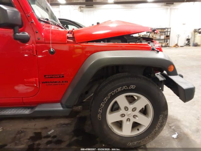 1C4HJWDG9GL308299 Jeep Wrangler Unlimited Sport