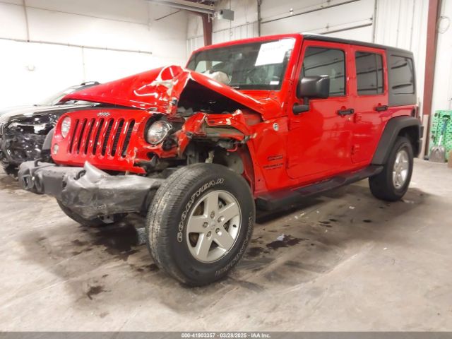 1C4HJWDG9GL308299 Jeep Wrangler Unlimited Sport