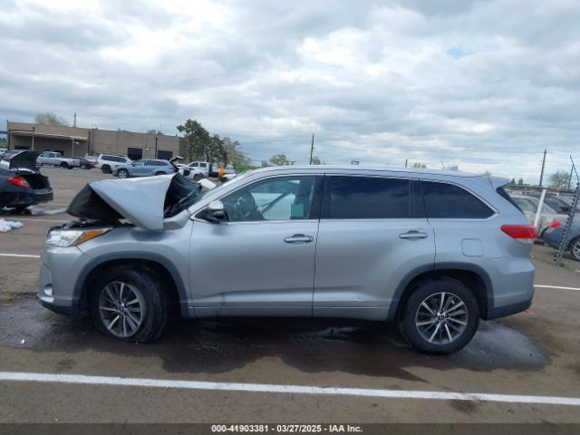 5TDKZRFH4JS535072 Toyota Highlander Xle