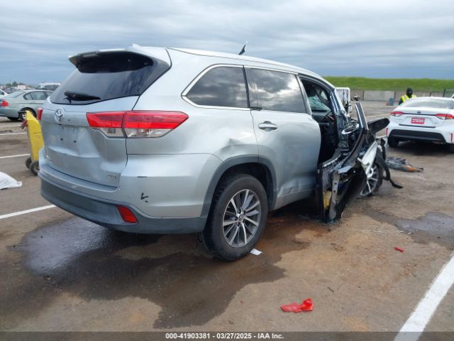 5TDKZRFH4JS535072 Toyota Highlander Xle