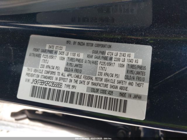 JM3KFBBM2R0358868 Mazda Cx-5 2.5 S Select