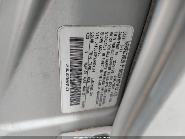 JN1BJ1CP3HW021103 Nissan Rogue Sport Sv