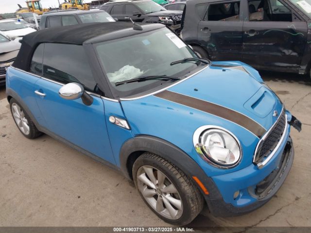 2013 MINI CONVERTIBLE WMWZP3C59DT705232 Photo 0