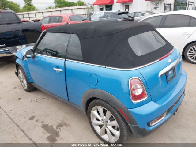 2013 MINI CONVERTIBLE WMWZP3C59DT705232 Photo 2