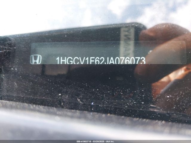 1HGCV1F62JA076073 Honda Accord Ex-l