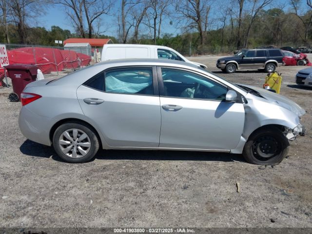 2T1BURHE5EC047460 Toyota COROLLA L