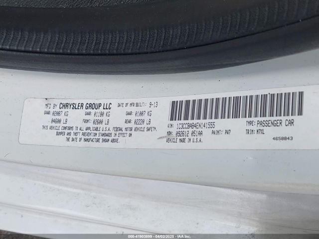 2014 CHRYSLER 200 1C3CCBAB4EN141555 Photo 8