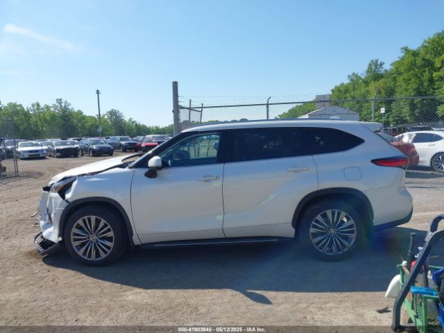 5TDFZRBH7MS109498 Toyota Highlander Platinum